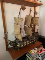 Antiek model schip, Hobby en Vrije tijd, Modelbouw | Boten en Schepen, Ophalen, Gebruikt