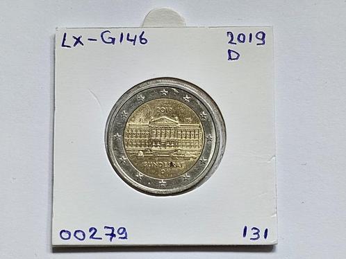 2-euromunt Duitsland (D) F 2019 Herdenking LX-G146, Postzegels en Munten, Munten | Europa | Euromunten, Losse munt, 2 euro, Duitsland