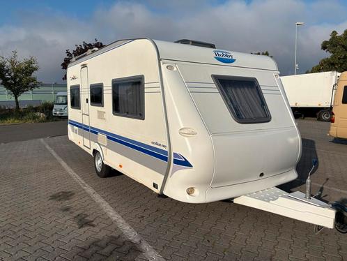Hobby 495 Excellent Easy - 5 Slaapplaatsen - 2006, Caravans en Kamperen, Caravans, Particulier, tot en met 5, 1000 - 1250 kg, Rondzit