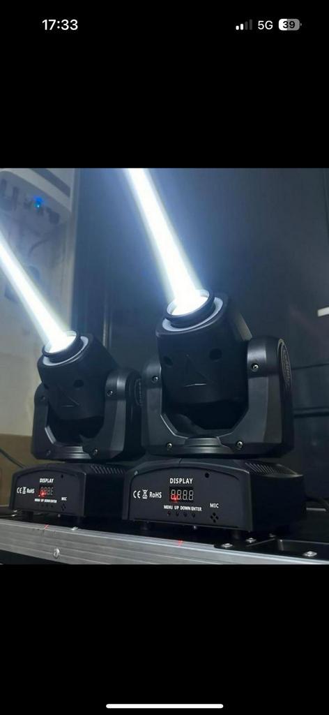 Movinghead spot/beam 8 color + 8 gobo || nieuw, Muziek en Instrumenten, Licht en Laser, Nieuw, Licht, Geluidgestuurd, Kleur, Stroboscoopeffect