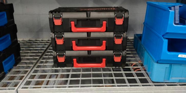 Milwaukee HDbox 3x - Gereedschapskoffer Set, Doe-het-zelf en Verbouw, Gereedschapskisten, Gebruikt, Ophalen of Verzenden