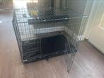 Zgan, Adori Safety+ Bench 2 Deuren Grijs met wooff mat, Ophalen, Zo goed als nieuw
