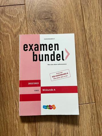 vwo Wiskunde A 2022/2023 beschikbaar voor biedingen