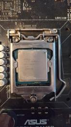 i5 4590 + Asus B85M Gamer (Gebogen Pins), Computers en Software, Moederborden, Gebruikt, DDR3, Ophalen of Verzenden, Micro-ATX