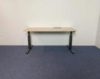 16 x Bureau Gispen (slinger), eiken blad, 160 x 80 cm.