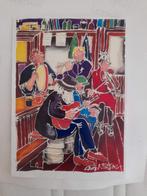 Een copietje van een gig in DINGLE co KERRY IERLAND., Antiek en Kunst, Ophalen of Verzenden