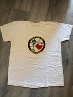 Vintage UNTAC F-27 T-shirt, Ophalen of Verzenden, Gedragen, Maat 52/54 (L), Wit