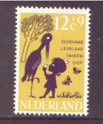 Nederland 1963 805 Kind 12c, Ooievaar, lepelaar, Postfris, Postzegels en Munten, Postzegels | Nederland, Ophalen of Verzenden