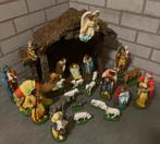 Royale 26 delige oude KERSTGROEP met Stal., Diversen, Ophalen, Gebruikt