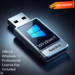 Windows 11 Professional 32GB USB 3.2 met Officiële Licentie, Computers en Software, Besturingssoftware, Nieuw, Ophalen of Verzenden