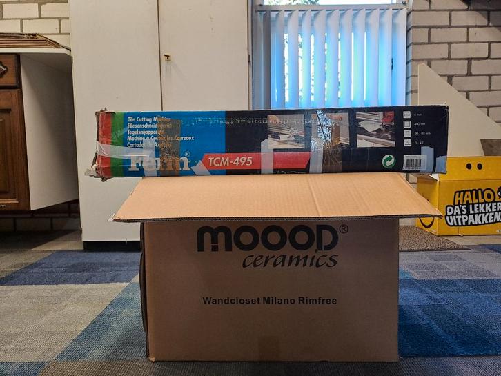 Tegelsnijder, Doe-het-zelf en Verbouw, Tegels, Wandtegels, Overige materialen, 60 cm of meer, 60 cm of meer, 10 m² of meer, Ophalen