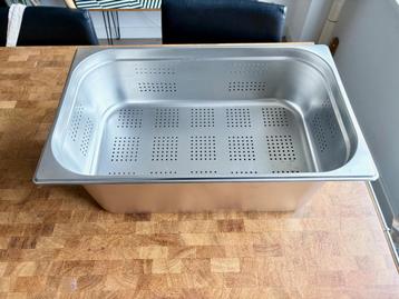 Maxima Gastronorm Bakken 1/1 GN RVS – 20 cm & 15 cm Diep beschikbaar voor biedingen