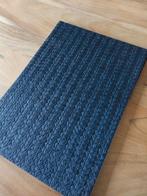 Placemat Unique Living zwart 6 stuks Mora, Tuin en Terras, Ophalen of Verzenden, Zo goed als nieuw, Overige materialen