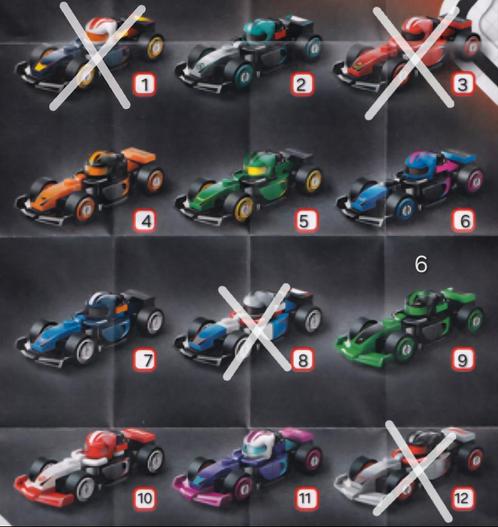 Lego minifigures serie F1 Race Cars - 71049, Kinderen en Baby's, Speelgoed | Duplo en Lego, Nieuw, Lego, Complete set, Ophalen of Verzenden