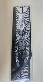 Zebra shawl zwart wit tas sjaaltje accessoire, Verzenden, Nieuw