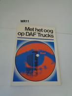 een daf brochure  met het oog op daf trucks, Boeken, Ophalen of Verzenden, Gelezen, Overige merken