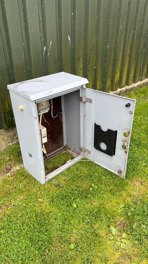 Straatkast (RVS), Doe-het-zelf en Verbouw, Elektra en Kabels, Gebruikt, Overige typen, Ophalen