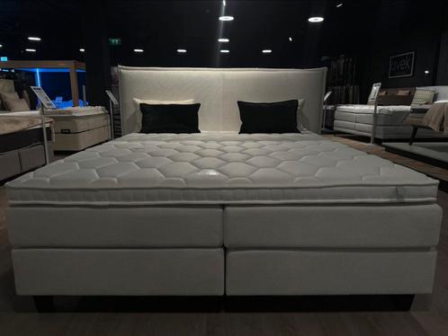 Showmodel Boxxspring Axelsson Chicago 180x210 Dreambedden, Huis en Inrichting, Slaapkamer | Boxsprings, Zo goed als nieuw, 180 cm