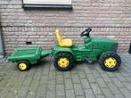 John Deere Tractor met Aanhanger en Watertank, Ophalen, Gebruikt