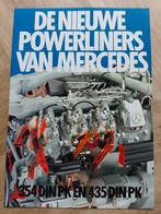 Keurige Mercedes powerliner 354 & 435pk vrachtwagen folder, Boeken, Auto's | Folders en Tijdschriften, Ophalen of Verzenden, Zo goed als nieuw