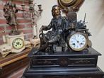 hele mooie pendule met beeld, Antiek en Kunst, Antiek | Klokken, Ophalen