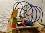 Houten spiraal met gekleurdeblokken, Ophalen of Verzenden, Zo goed als nieuw, Overige typen