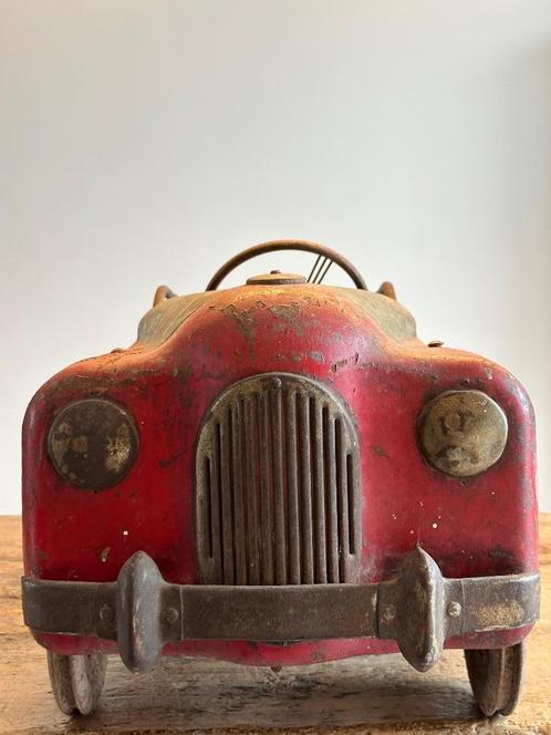 antieke trapauto oude auto  speelgoed kinderspeelgoed, Antiek en Kunst, Antiek | Speelgoed, Ophalen