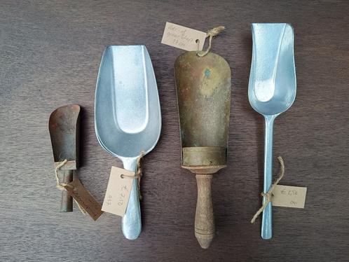 Kruideniersschep / set kruideniersscheppen / meelschep, Antiek en Kunst, Curiosa en Brocante, Ophalen of Verzenden