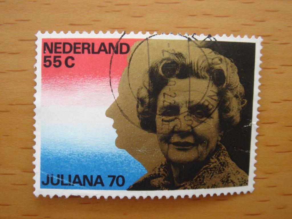 Koningin Juliana 70 jaar NVPH 1174       Gestempeld, Postzegels en Munten, Ophalen of Verzenden, Na 1940, Gestempeld