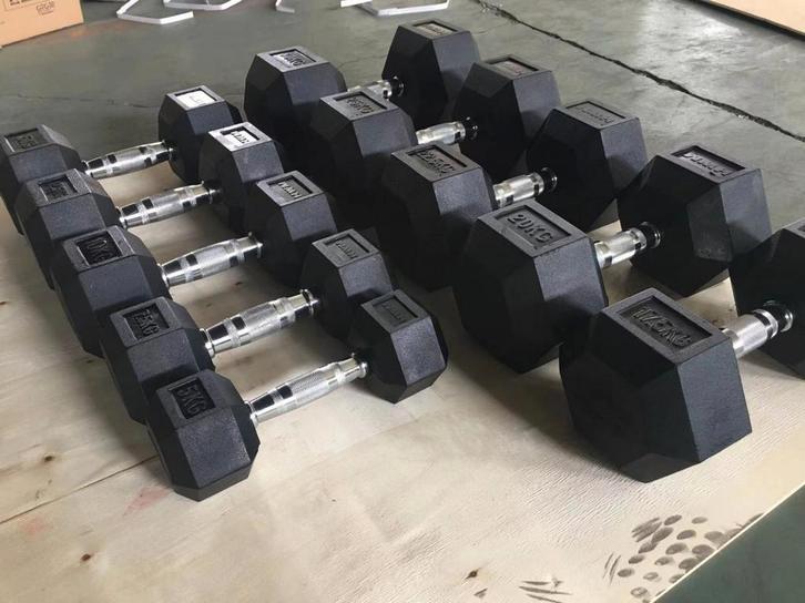 Hexa dumbbells NIEUW 2.5 - 20kg, Sport en Fitness, Fitnessmaterialen, Nieuw, Dumbbell, Ophalen of Verzenden