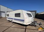 Hobby 560 Exclusive UFF BJ 2002 Queensbed met Mover truma, Caravans en Kamperen, Caravans, Schokbreker, Rondzit, Hobby, Bedrijf