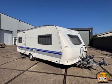 Hobby 560 Exclusive UFF BJ 2002 Queensbed met Mover truma  beschikbaar voor biedingen