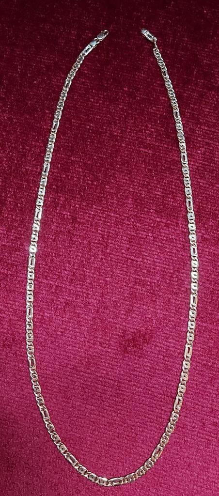 18k gouden halsketting, Sieraden, Tassen en Uiterlijk, Kettingen, Zo goed als nieuw, Goud, Goud, Ophalen of Verzenden