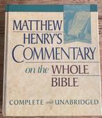 Matthew Henry’s commentary on the whole bible, Boeken, Ophalen of Verzenden, Zo goed als nieuw
