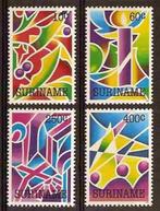 Suriname 747/50 postfris Kerst 1992, Verzenden, Postfris