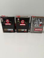 Motul en shell olieblikken, Verzamelen, Merken en Reclamevoorwerpen, Verzenden, Zo goed als nieuw, Overige typen