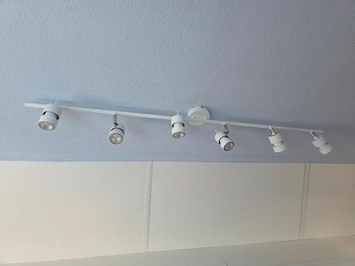 Steinhauer "Natasja 6L" 7906W plafond armatuur, Huis en Inrichting, Lampen | Plafondlampen, Gebruikt, Metaal, Ophalen
