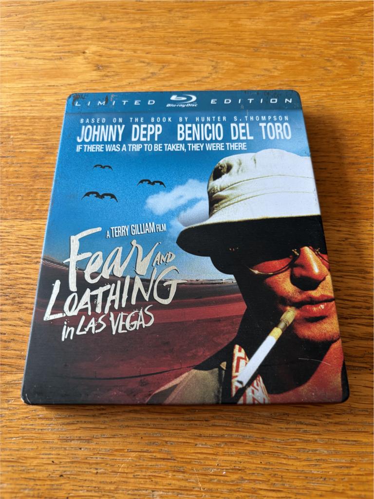 Blu-ray + Dvd Fear and Loathing in Las Vegas - NL-Uitgave, Ophalen of Verzenden, Gebruikt, Drama