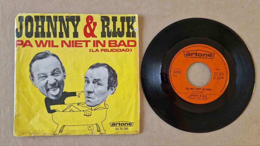 Johnny & Rijk, Cd's en Dvd's, Gebruikt, 7 inch, Single, Ophalen of Verzenden