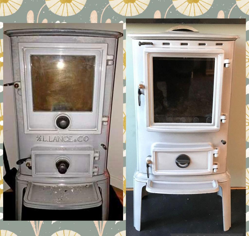 heta scandia 6304/ulefos, Huis en Inrichting, Ophalen, Gebruikt, Hout, Kolenkachel