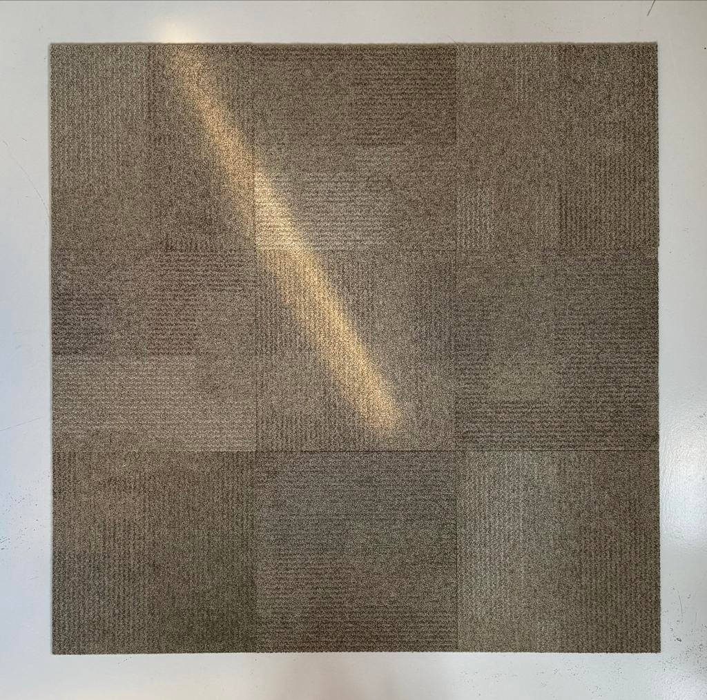 Refurbished Tapijttegels 50x50 cm - Projectkwaliteit, 50 tot 100 cm, Vierkant, Zo goed als nieuw, Grijs
