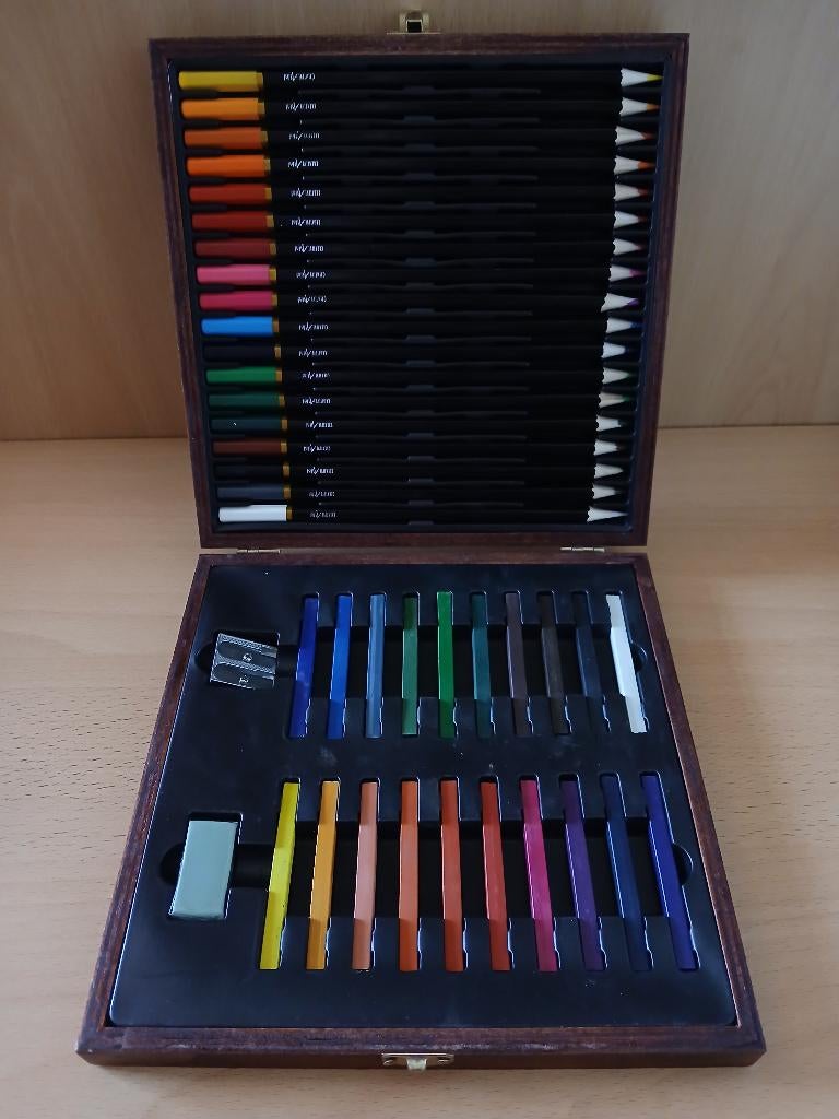 Houten kleurset voor tekenen, Ophalen of Verzenden, Nieuw, Potlood of Stift