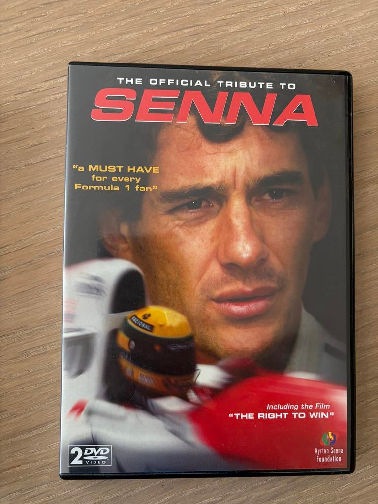 DVD Senna - The Official Tribute to Ayrton Senna, Alle leeftijden, Ophalen of Verzenden, Zo goed als nieuw, Documentaire