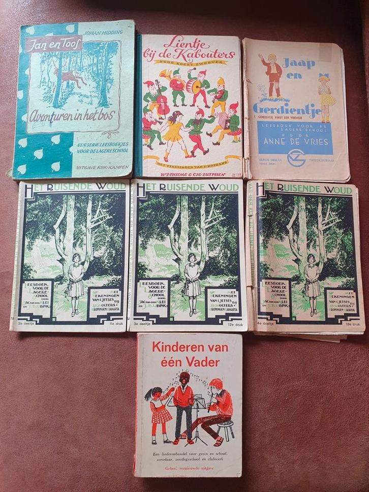 Oude school / leesboeken, Boeken, Kinderboeken | Jeugd | 10 tot 12 jaar, Gelezen, Non-fictie, Ophalen of Verzenden