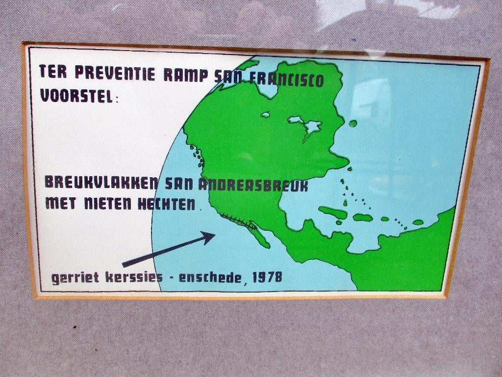 Groot schilderij G.Kerssies Den Haag galerie Enschede, Antiek en Kunst, Ophalen of Verzenden