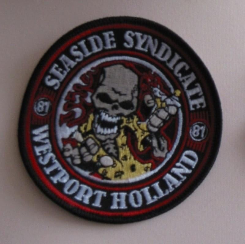 Hells Angels Support Patch - Seaside Syndicate Westport, Onbekend@voorbeeld.com, Onbekend, Onbekend, Ophalen of Verzenden
