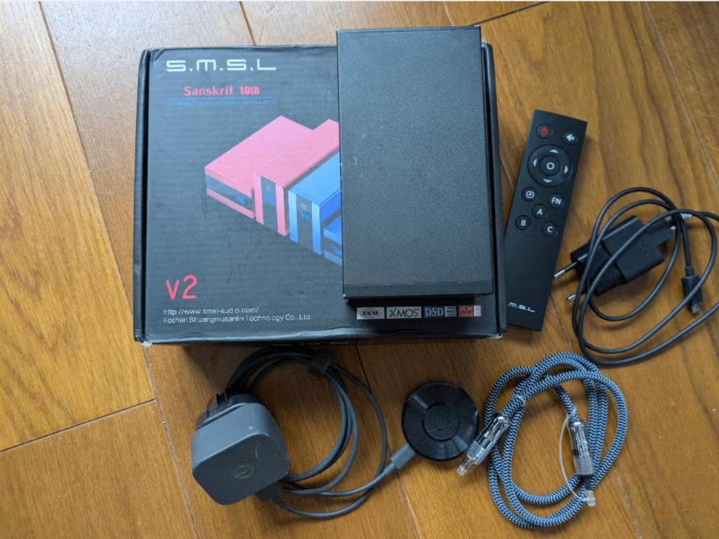 Google Chromecast Audio + DAC SMSL Sanskrit 10th MK II, Ophalen of Verzenden, Zo goed als nieuw, USB 2, Zonder harde schijf