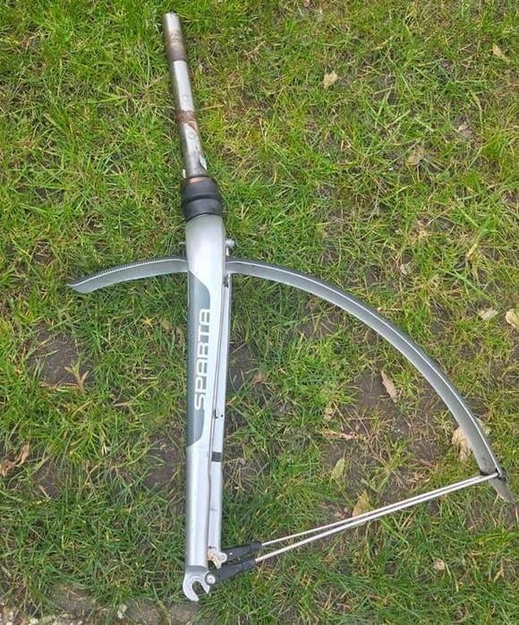 Voorvork f8i Sparta/Inclusief spatbord, Fietsen en Brommers, Ophalen of Verzenden
