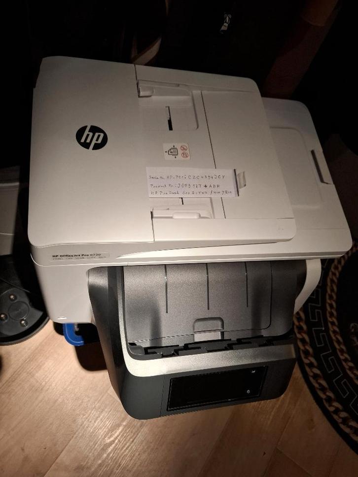 HP-KleurenPrinter, goed werkend, overcompleet € 50,-, Computers en Software, Printers, Gebruikt, Printer, Inkjetprinter, Faxen