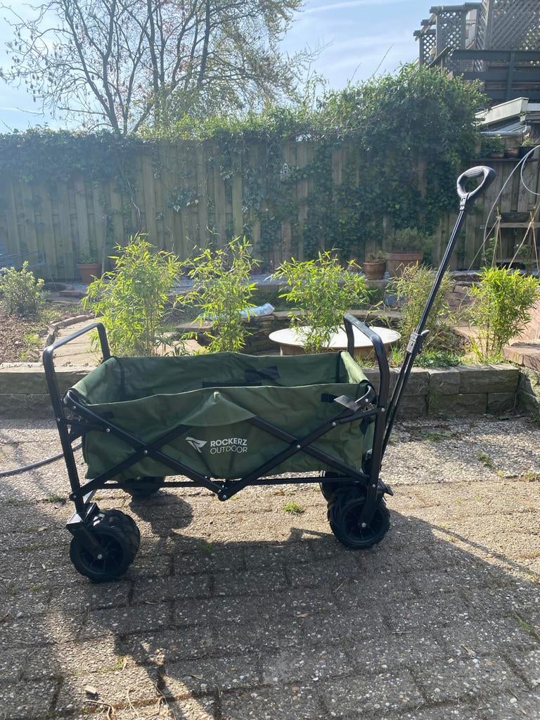 Rockerz Bolderkar Opvouwbaar Groen, Ophalen, Opvouwbaar, Gebruikt